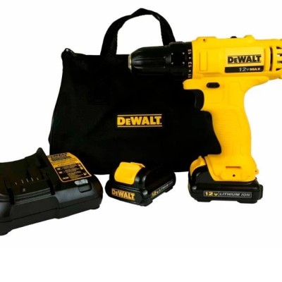 FURADEIRA PARAFUSADEIRA A BATERIA 3/8" DEWALT 12V MÁX ION-LÍTIO - DCD700C2-BR - DCD700C2-BR - BIVOLT