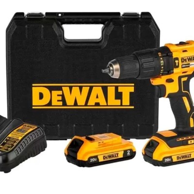 Parafusadeira/Furadeira de Impacto Brushless 1/2 Pol. com 2 Baterias 20V Li-Ion Carregador Bivolt e Maleta - DEWALT-DCD7781D2-BR